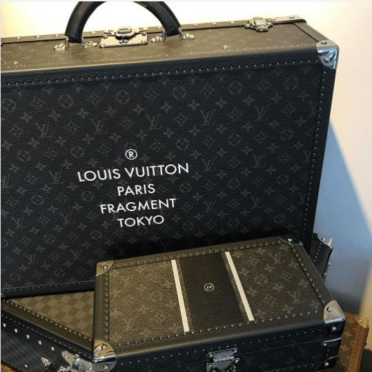 Cloth bag Louis Vuitton x Fragment Black in Cloth - 10419263