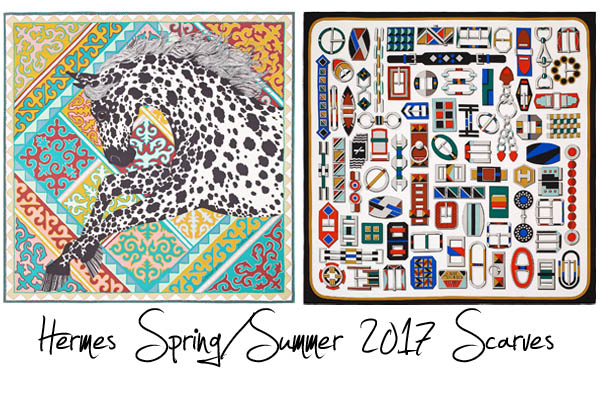 Hermes Spring/Summer 2017 Scarves 