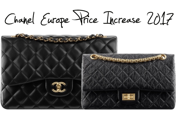 Chanel Bags Increase in for Europe as of May 2017 - Spotted Fashion