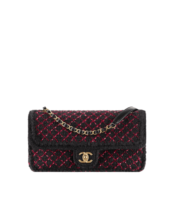 Chanel Black top handle flap bag Leather ref.177732 - Joli Closet