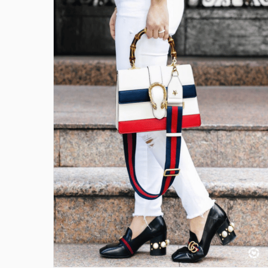 Designer Bags with Canvas Shoulder Straps - Spotted Fashion