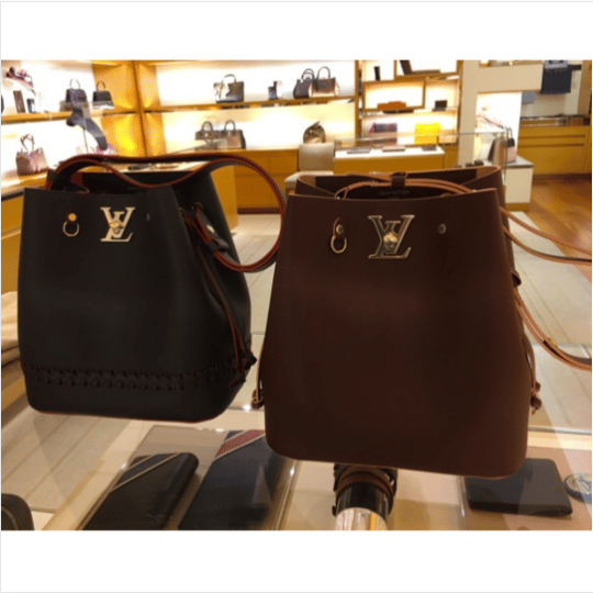 Louis Vuitton Lockme Braided Bucket Bag (SHG-xiGyxc) – LuxeDH