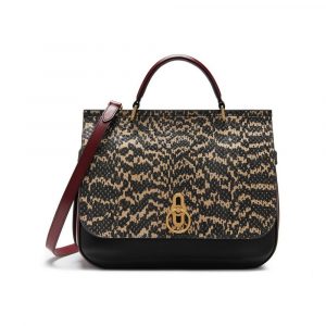 snakeskin mulberry bag