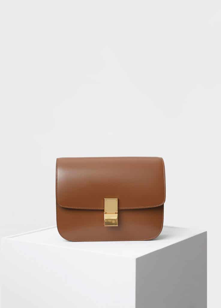 celine classic box bag camel