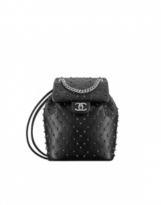 Chanel Black Stud Wars Backpack Bag