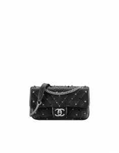 Chanel Black Stud Wars Mini Flap Bag