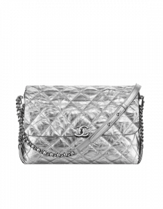 Chanel Silver Big Bang Flap Bag