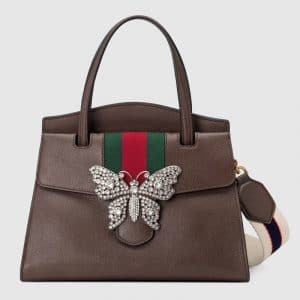 gucci backpack with butterfly