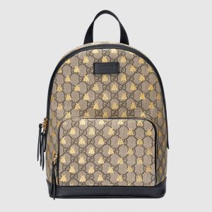 gucci backpack with butterfly