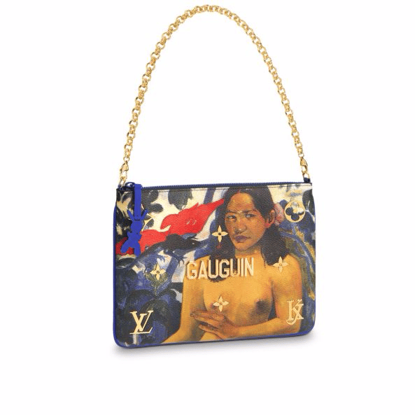 Louis Vuitton X Jeff Koons Masters Monet Montaigne MM - Blue Totes,  Handbags - LOU481662
