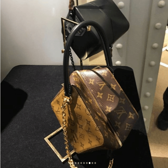 Louis Vuitton 2018 Reverse Monogram Square Bag - Brown Satchels