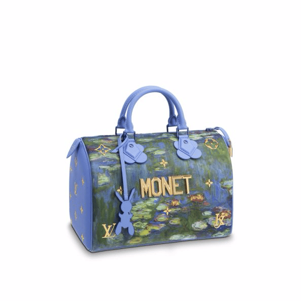 Louis Vuitton x Jeff Koons Pochette Claude Monet Masters MM
