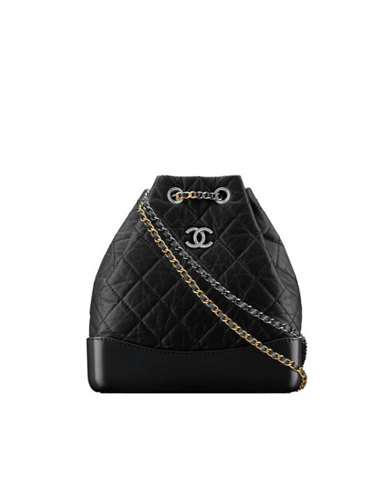 Chanel Small Gabrielle Bag Iridescent White - NOBLEMARS