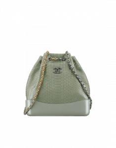 chanel gabrielle backpack green