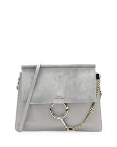 light grey shoulder bag