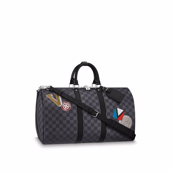 Louis Vuitton Limited Edition Keepall Bandoulière 45 in Damier