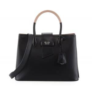 prada top handle mini tote