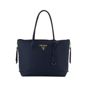 prada navy tote