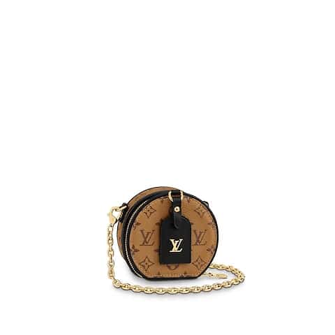 LOUIS VUITTON Petite Boite Chapeau Necklace Bag