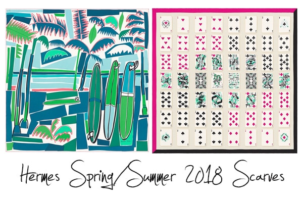 Hermes Spring/Summer 2018 Scarves 