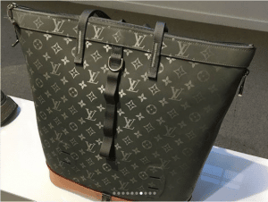 louis vuitton grey monogram bag