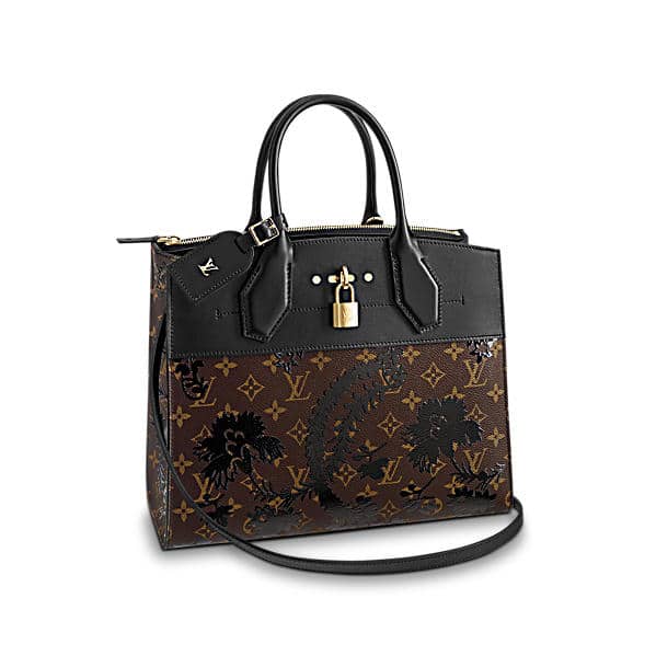 Louis Vuitton - Blossom mm Tote Bag - Black - Leather - Women - Luxury