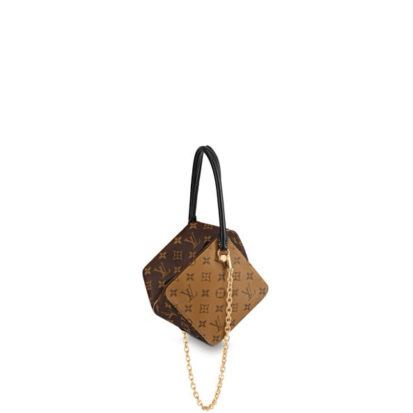 Louis Vuitton Monogram and Monogram Reverse Canvas Chantilly Lock Saddle  Bag Beige 2018