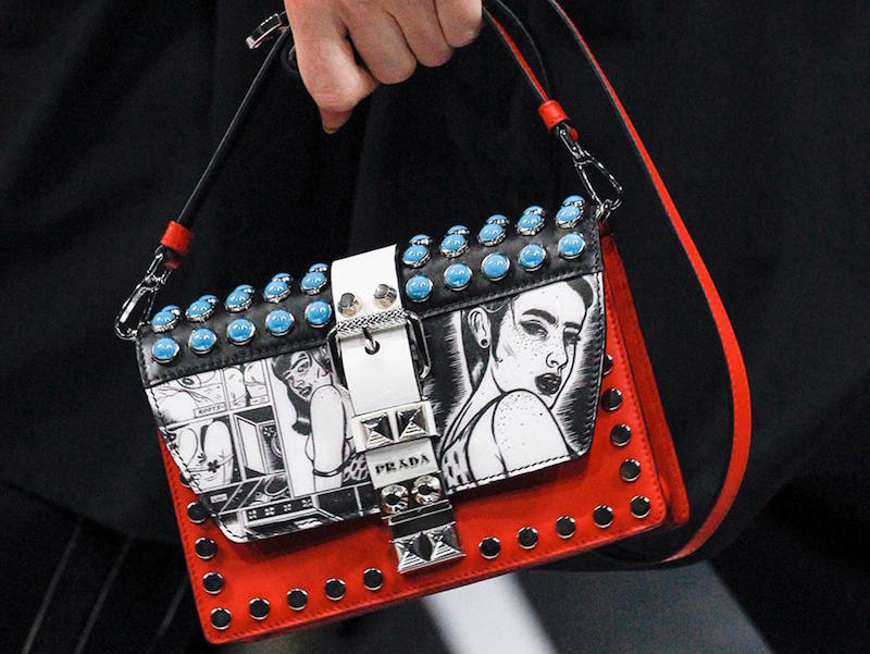 Prada Spring/Summer 2018 Bag Collection Features Comic Prints - Spotted  Fashion