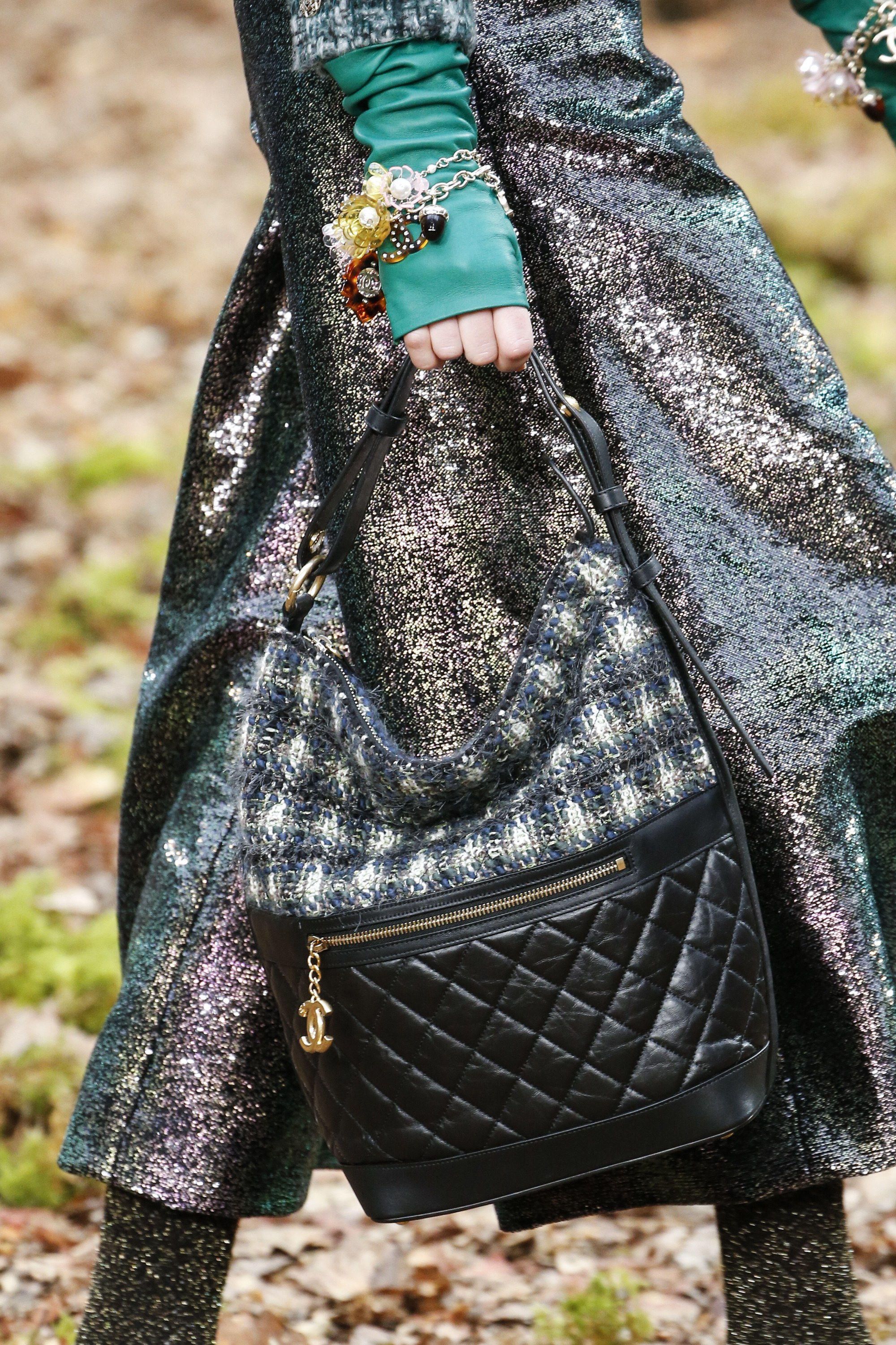 Chanel 2018 Button Up Hobo - Shoulder Bags, Handbags