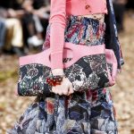 Chanel Pink/Blue Leaf Print 31 Tote Bag 2 - Fall 2018