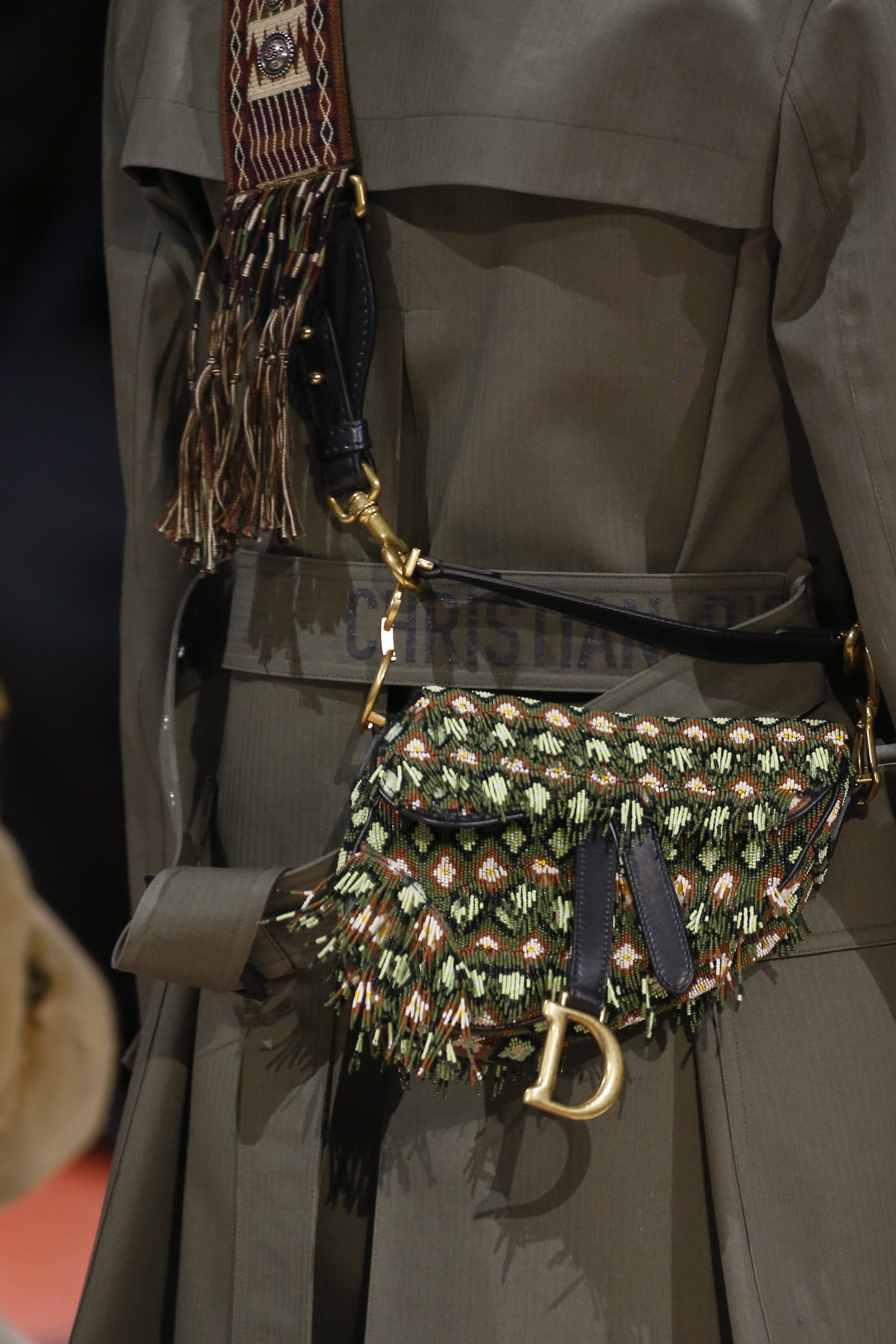 Dior Fall/Winter 2018 Runway Bag Collection featuring Saddle Bags | Spotted Fashion