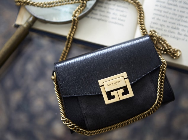 FWRD Renew Givenchy Medium Antigona Lock Soft Bag in Black | FWRD