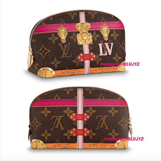 Louis Vuitton Toiletry Pouch Limited Edition Summer Trunks Monogram Canvas  26