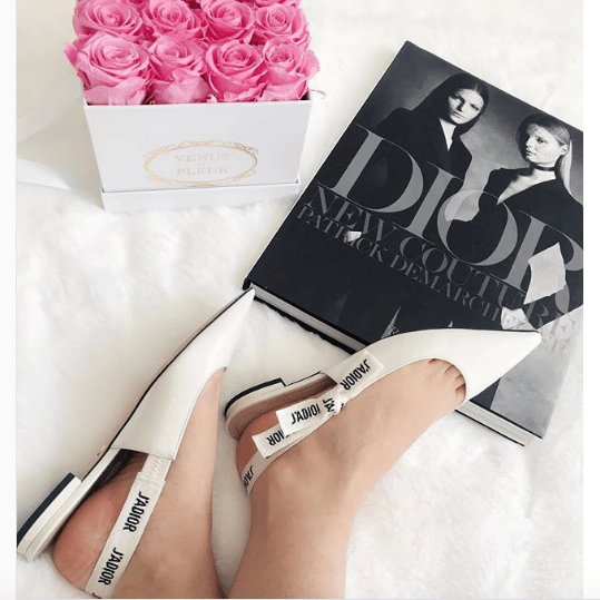 Dior, Shoes, Jadior Slingback Ballerina Flat