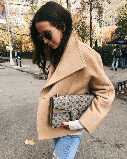 Arielle Noa Charnas of Something Navy and Her Many Bags - Spotted