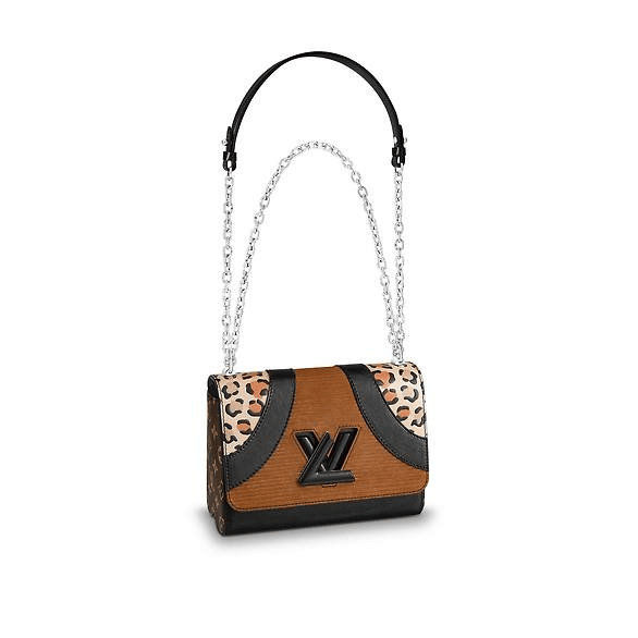 Louis Vuitton Monogram Leopard Corduroy Petite Malle