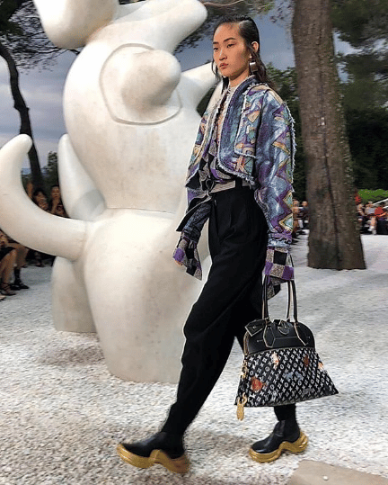 Louis Vuitton Debuts Grace Coddington Collaboration At Cruise 2019 Show, British Vogue