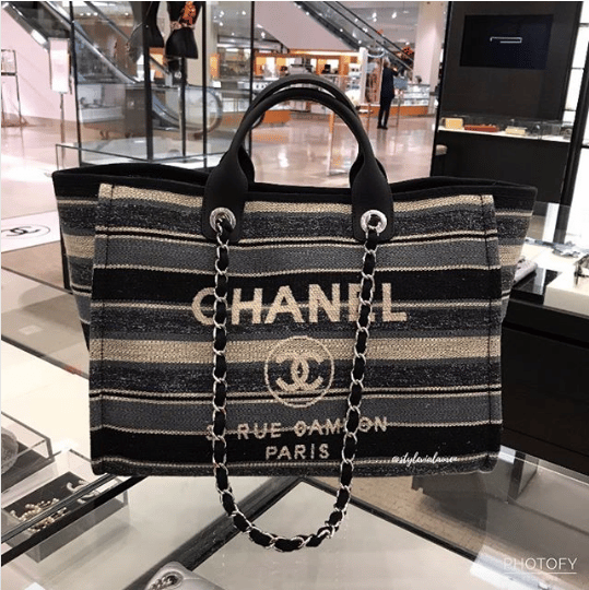 Chanel Deauville Bags From Métiers 2018 Collection - Spotted