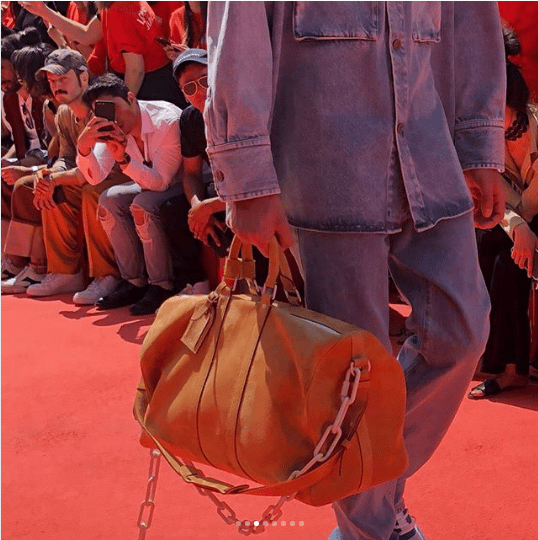 SPOTTED: Virgil Abloh's Louis Vuitton SS19 Travel Bag in Tokyo