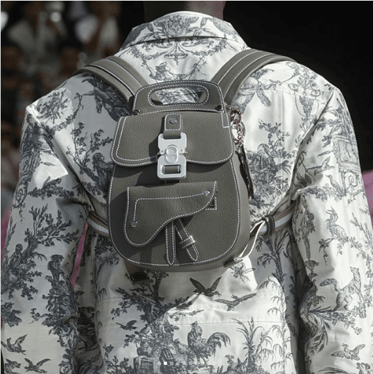 Dior Homme/Mens Summer SS19 Navy Saddle Backpack by Kim Jones