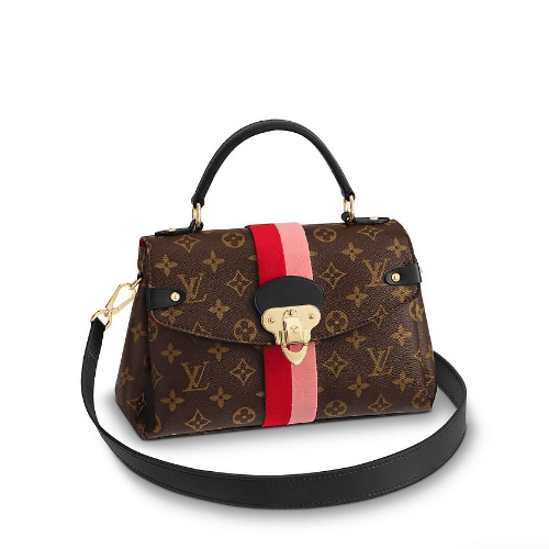 Louis Vuitton Monogram Georges MM - Brown Handle Bags, Handbags