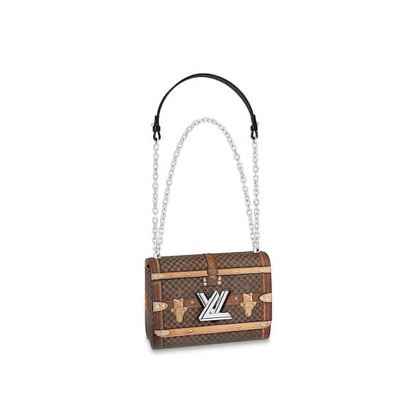 Louis Vuitton Crown Frame Tote Limited Edition Time Trunk Canvas