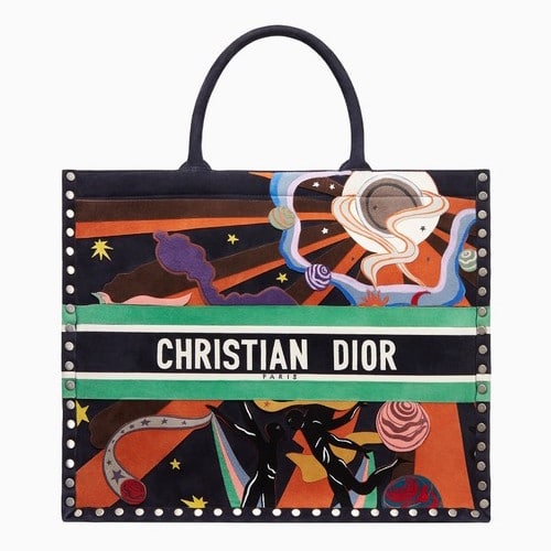 Dior Dioriviera Book Tote Canvas Tote Bag (SHG-30449) – LuxeDH