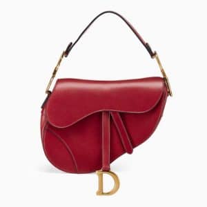 dior calfskin medium saddle bag