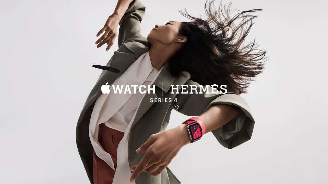 Apple Watch Hermes Leather Double Tour Band - Fauve Barenia - Regular