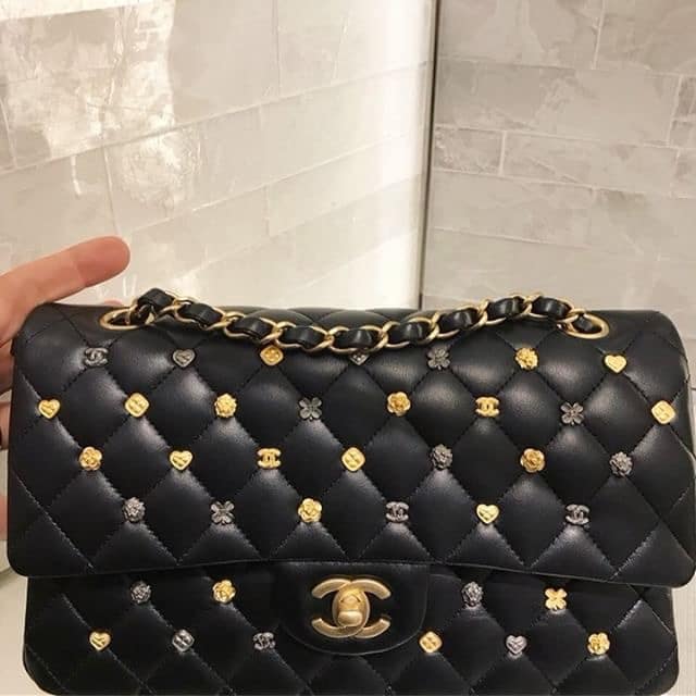 Chanel 2023 Matelasse Quilted Vanity Bag  Black Mini Bags Handbags   CHA840651  The RealReal