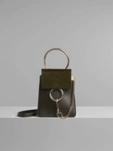 Chloe Deep Forest Faye Small Bracelet Bag