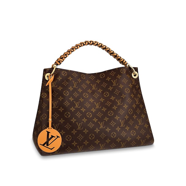 Louis Vuitton Monogram Braided Handle Cluny MM - Brown Handle Bags, Handbags  - LOU719556