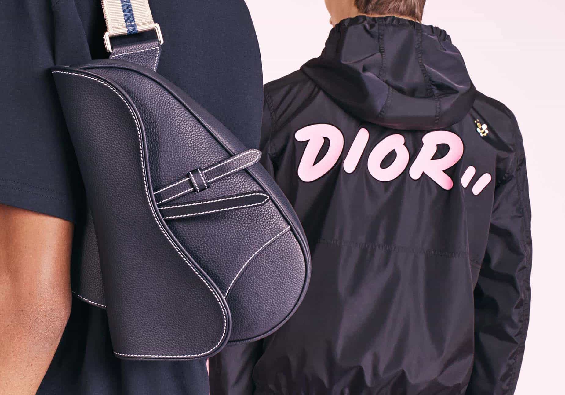 Dior x KAWS Homme SS19 Saddle Pouch #DIORsummer19 