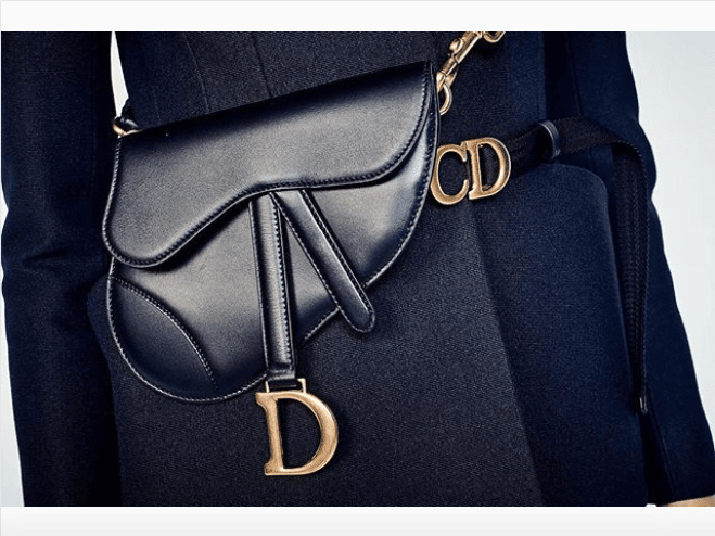 dior oblique saddle belt bag review